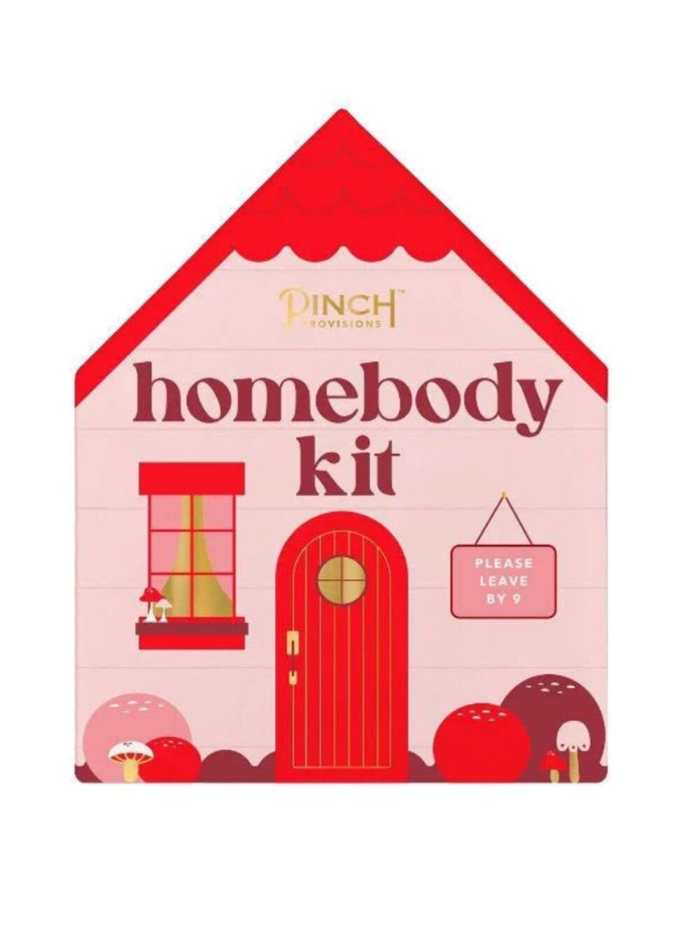 Pinch Provisions Homebody Kit Gift Set Eye Mask Fuzzy Socks 9 Essentials Box NEW